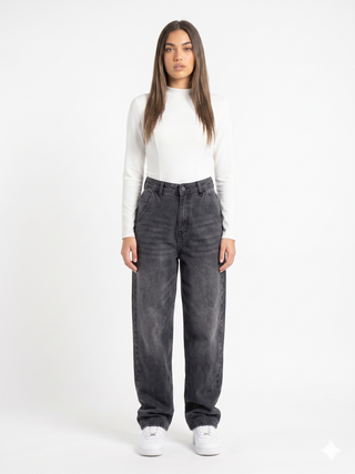 Skater Dark Grey Casual Jeans