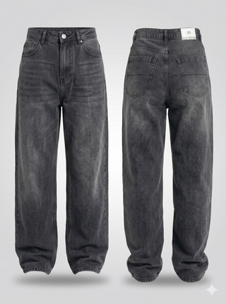 Skater Dark Grey Casual Jeans