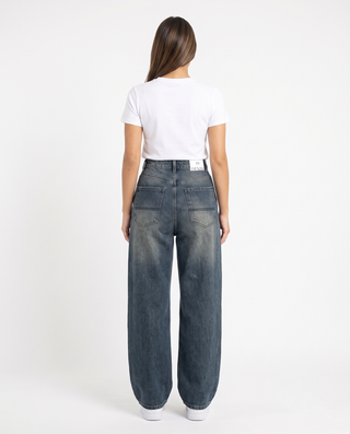 UNI-SEX Skater Dirty Blue Casual Jeans
