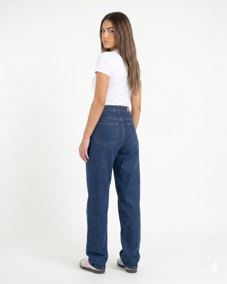 Straight Fit Blue Casual Jeans