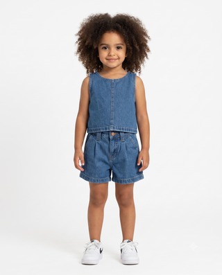 TANK TOP MED BLUE Casual Jeans