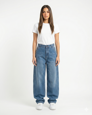 Skater Blue Casual Jeans
