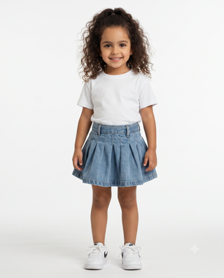 SKIRT LIGHT BLUE Casual Jeans