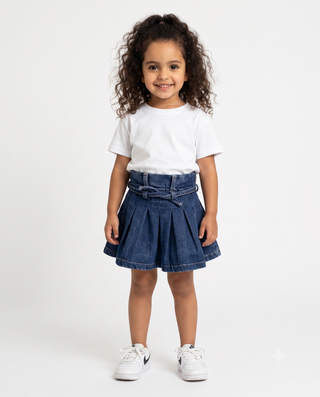 SKIRT DARK BLUE Casual Jeans