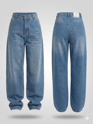 Skater Blue Casual Jeans