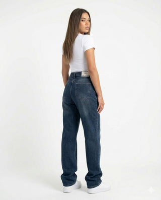 Straight Dirty Blue Casual Jeans