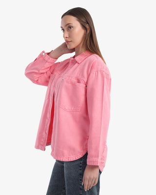 Pink Denim Shirt