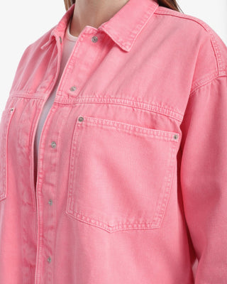 Pink Denim Shirt