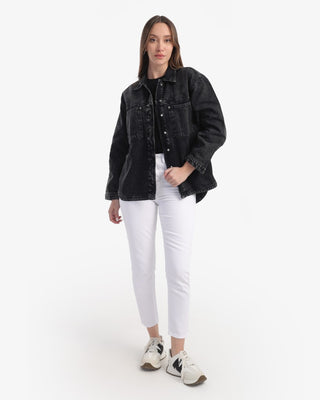 Black Denim Shirt