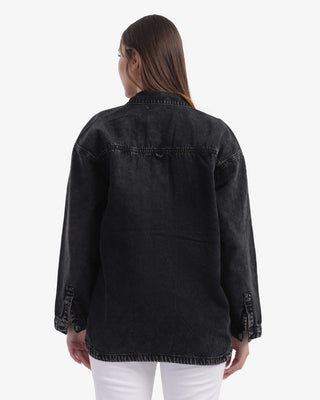 Black Denim Shirt