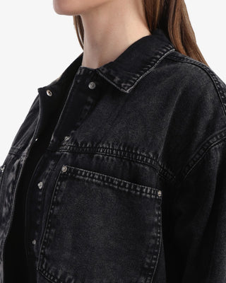 Black Denim Shirt