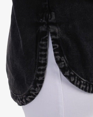 Black Denim Shirt