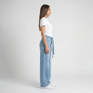 Starlight Wide leg Light Blue Casual Jeans
