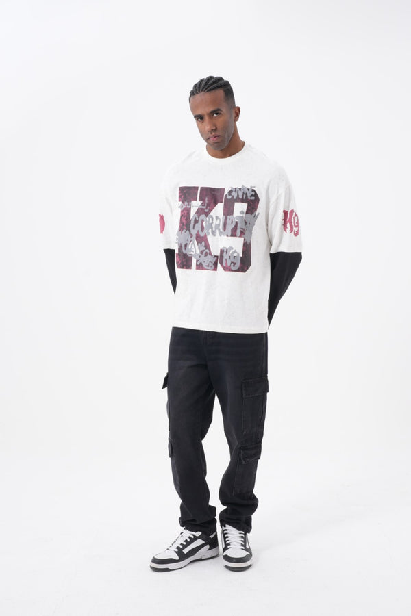 Cargo Black Casual Jeans